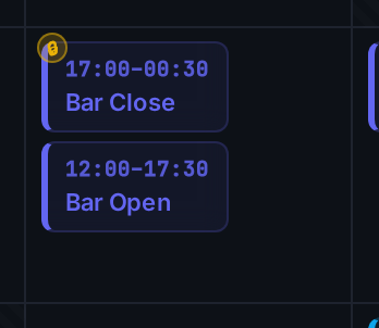Dragging shifts